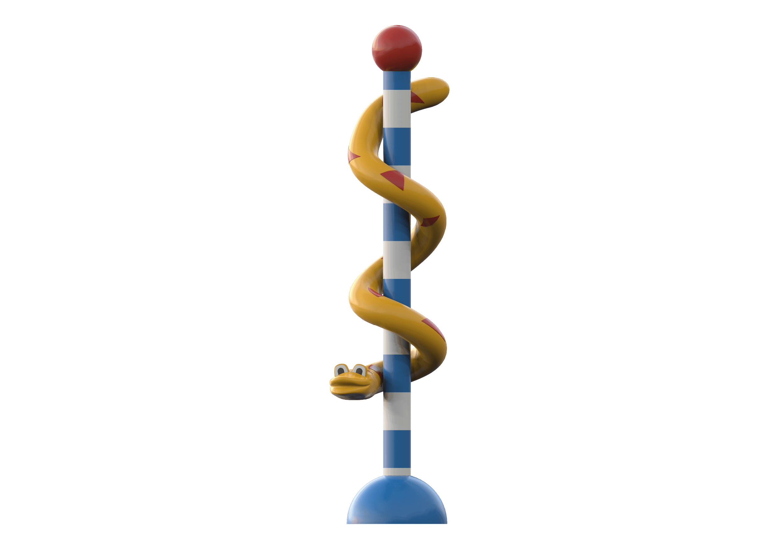Snake pillar | Coloured | Aquadrolics