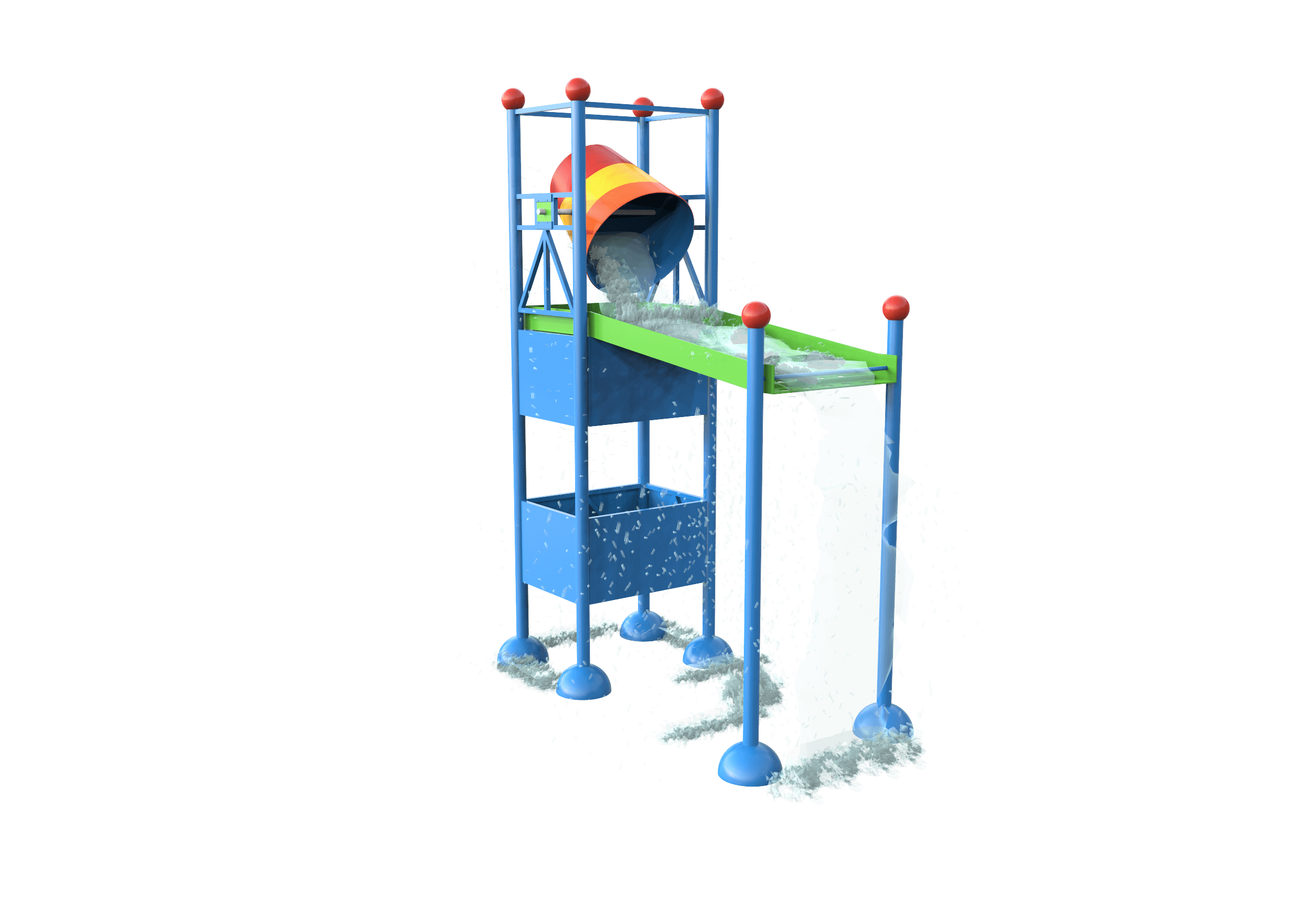 Tumble tower