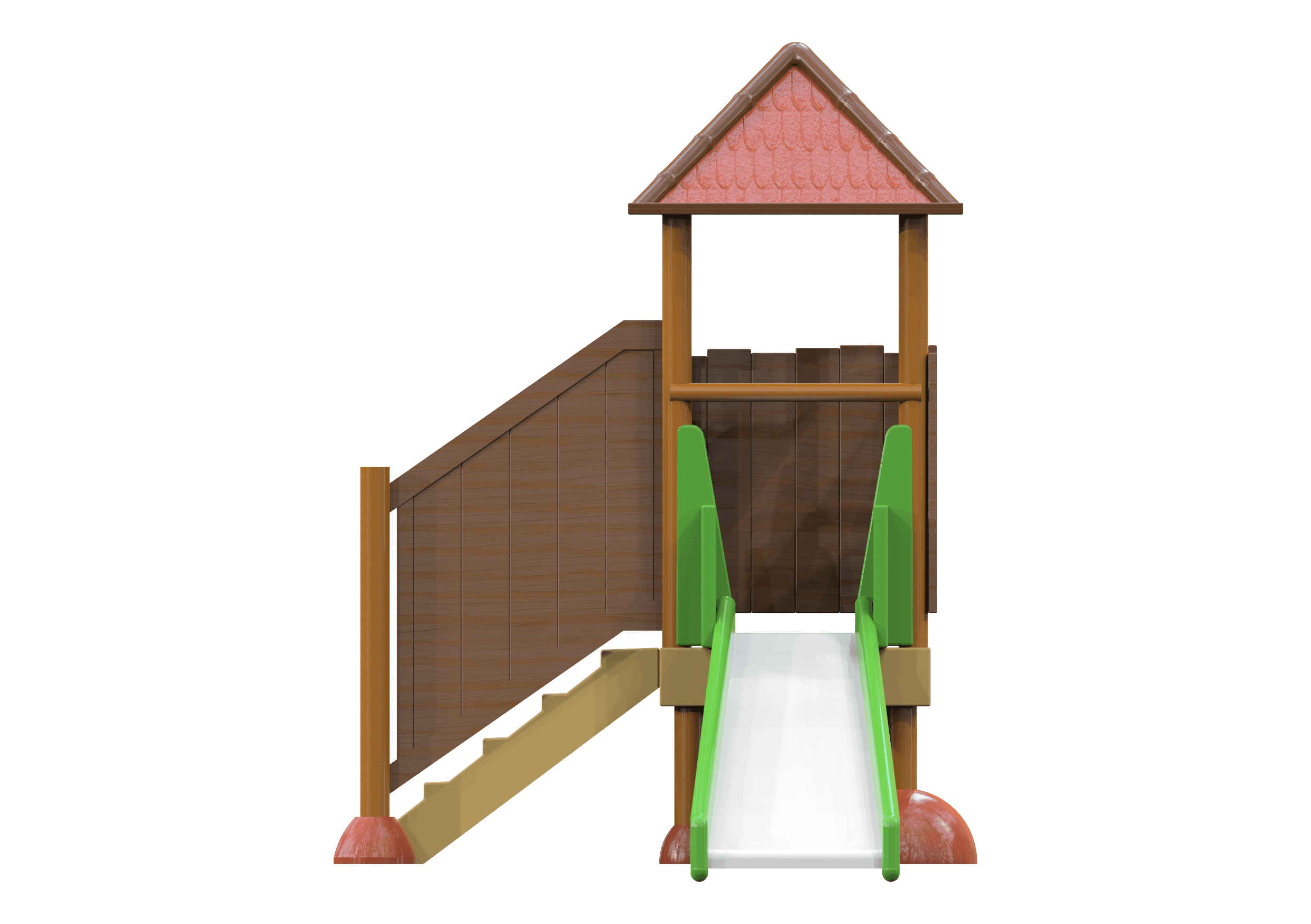 Hut with slide | Farm | Aquadrolics