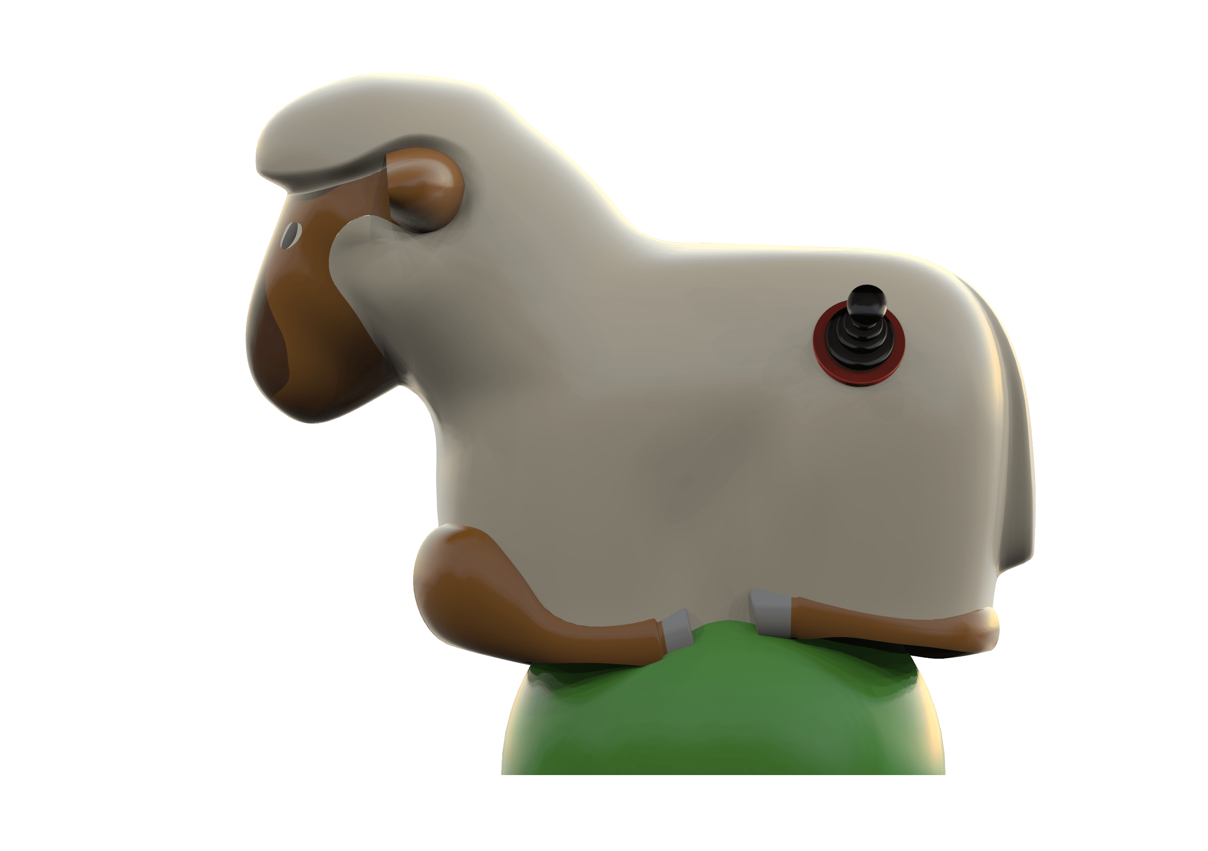 Sheep with hand pump | Aquadrolics