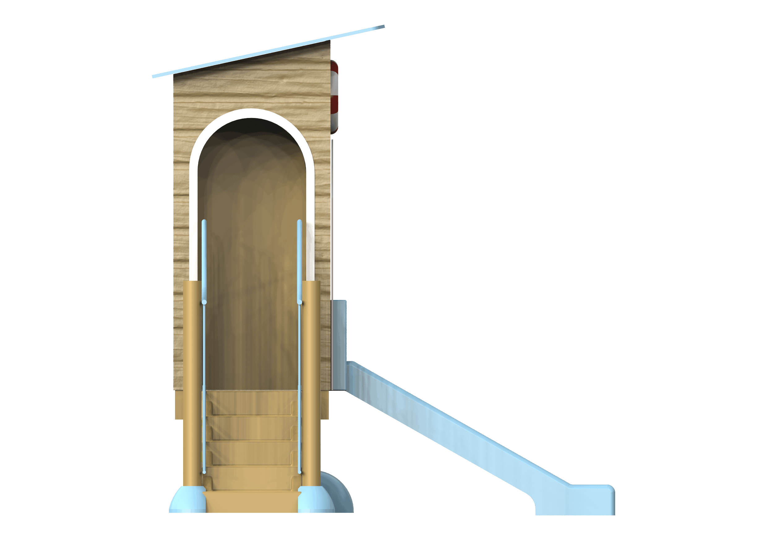 Beach House With Slide Aquadrolics beach-house-with-slide-aquadrolics