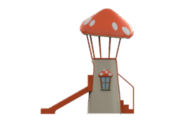 1105 9335 Flying Mushroom Hut Side