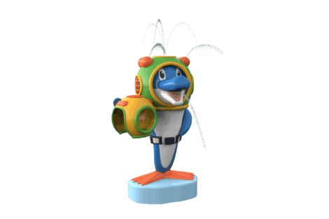 1115 9377 Diving Dolphin Perspective