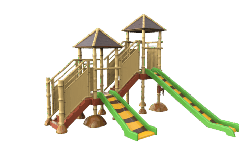 1120 9409 Water playground Jungle Perspective
