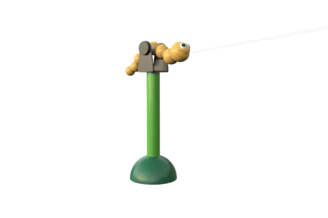 1100 9818 Caterpillar shooter Perspective