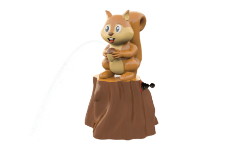1105 9323 Squirrel With Hand Pump Perspective