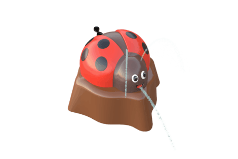 1105 9468 Ladybug Forest With Hand Pump Perspective