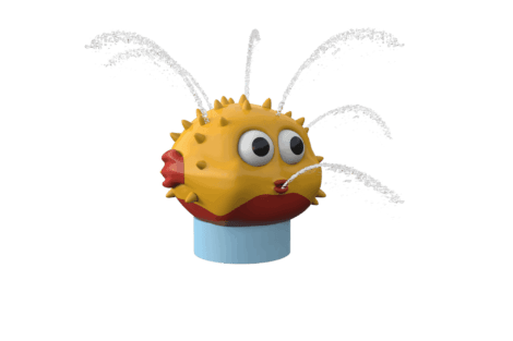 1110 9965 Puffer Fish Coloured Perspective