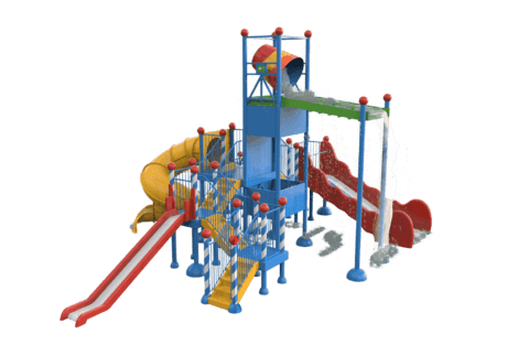 1110 9973 Water Playground XXL Coloured Perspective