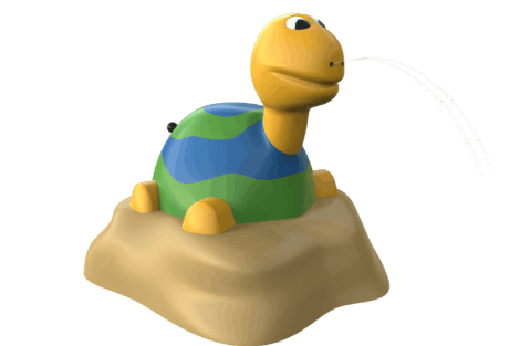 1115 8929 Turtle Underwater With Hand Pump Perspective