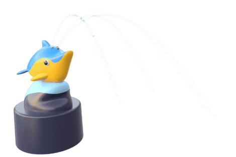 1115 9204 Dolphin Underwater Perspective