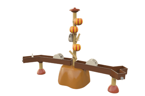 1120 9850 Water Play Table L Jungle Perspective