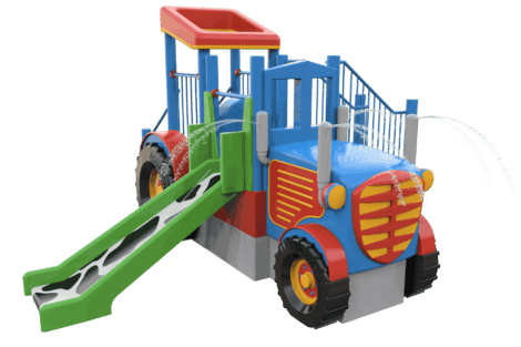 1130 4037 Tractor With Slide Perspective