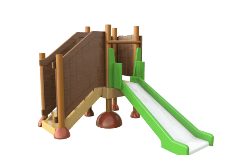 1130 9721 Platform With Slide Farm Perspective