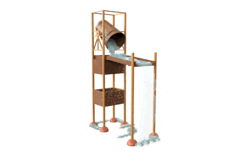 1130 9848 Wooden Tumble Tower XL Perspective