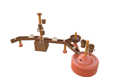 1130 9851 Water Play Table XL Farm Perspective