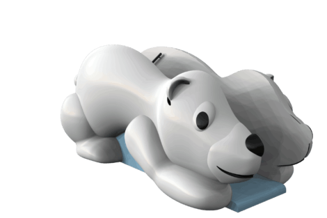 1135 9333 Polar Bear Slide Perspective