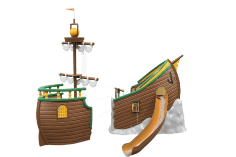 1140 4002 Pirate Ship Wreck Perspective