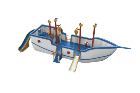 1150 4000 Colourful Ship Perspective