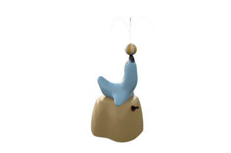 1150 9202 Seal On Rock With Hand Pump Perspective