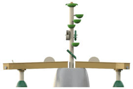 1100 9850 Water Play Table L Nature Side