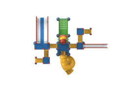 1110 9973 Water Playground XXL Coloured Top