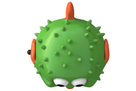 1115 9965 Puffer Fish Underwater With Hand Pump Top