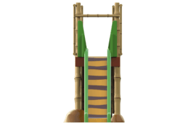 1120 9405 Tower With Slide Jungle Front
