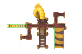 1120 9973 Water Playground XXL Jungle Top