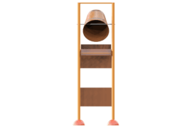 1130 9846 Wooden Tumble Tower Front