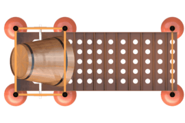 1130 9846 Wooden Tumble Tower Top