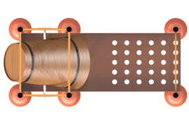 1130 9848 Wooden Tumble Tower XL Top