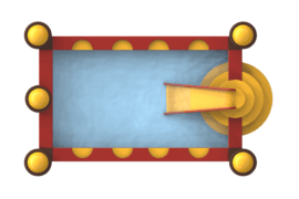 1140 9933 Chow Knights And Pirates Top